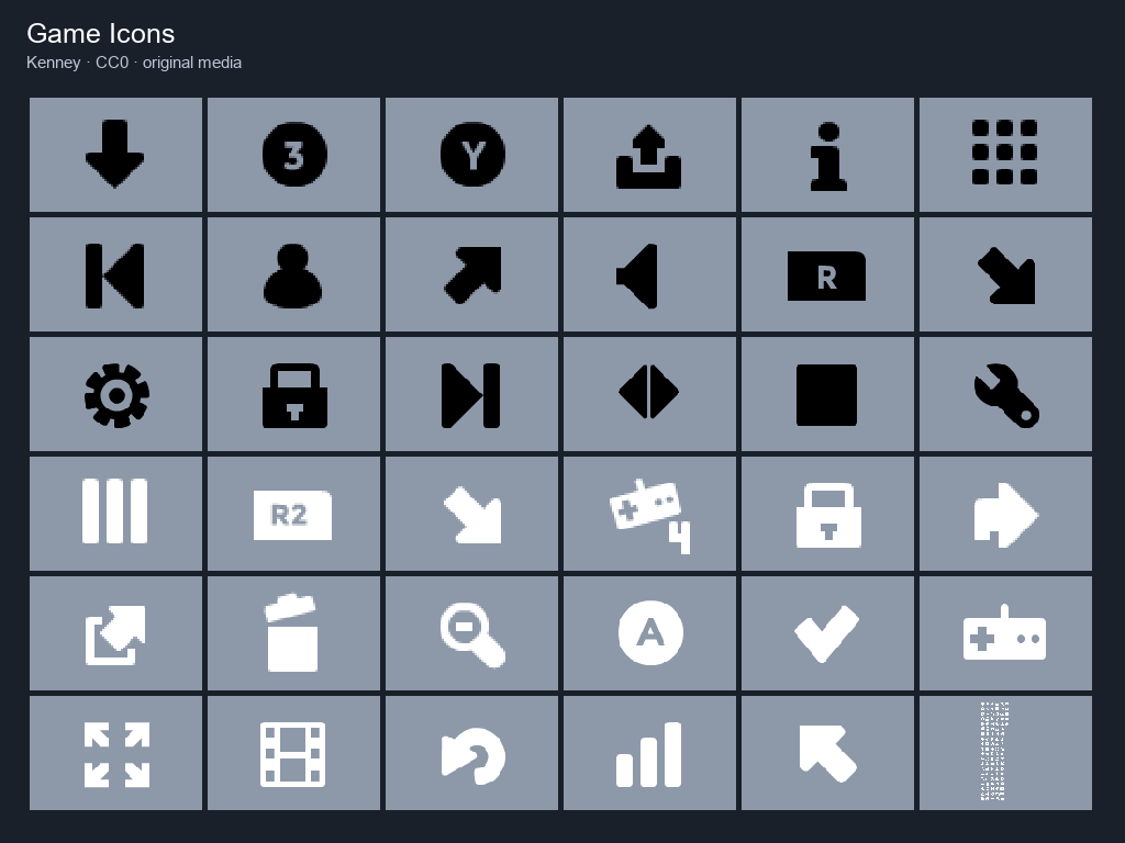Preview of Game Icons