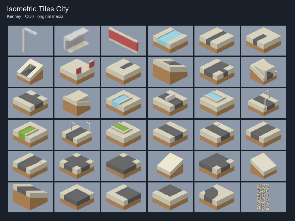 Isometric Tiles City preview