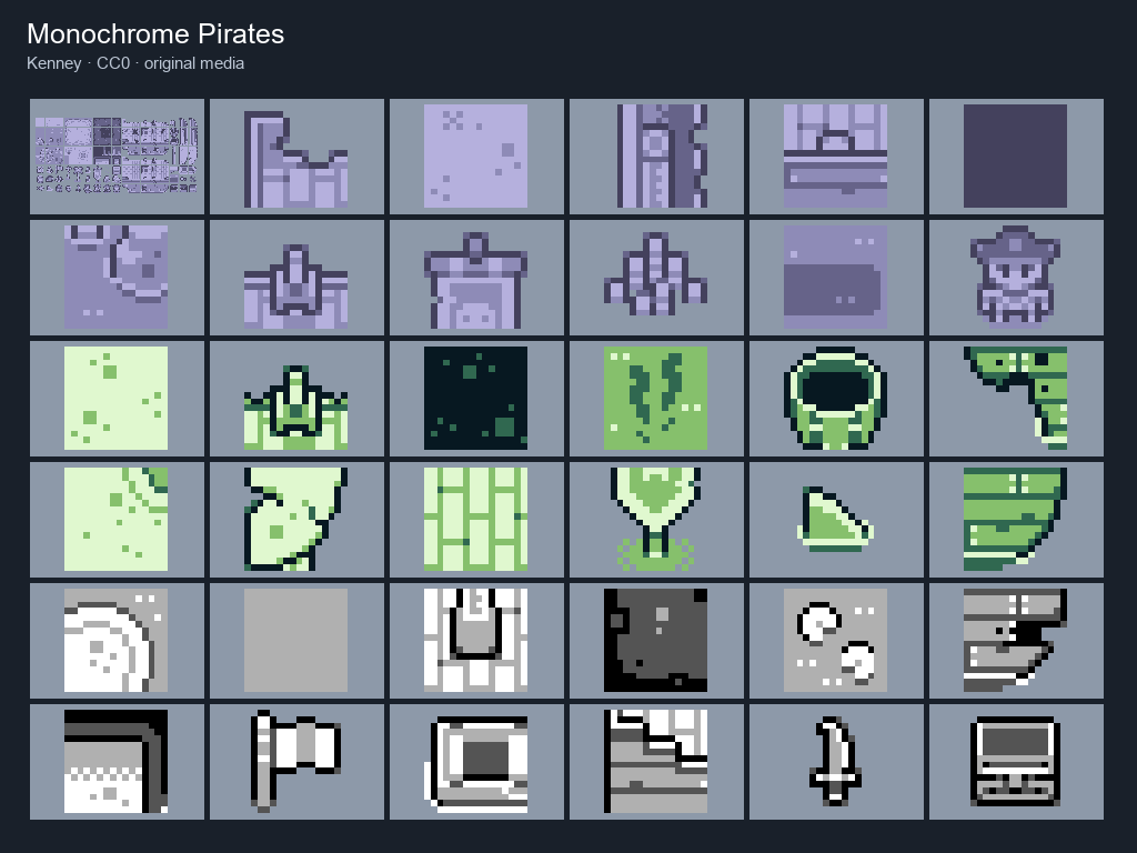 Preview of Monochrome Pirates