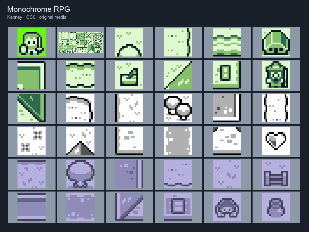 Preview of Monochrome RPG