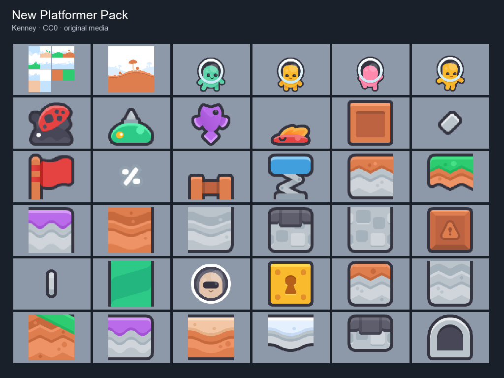 Preview of New Platformer Pack