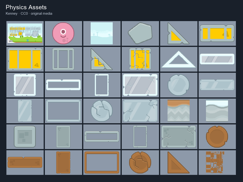 Preview of Physics Assets