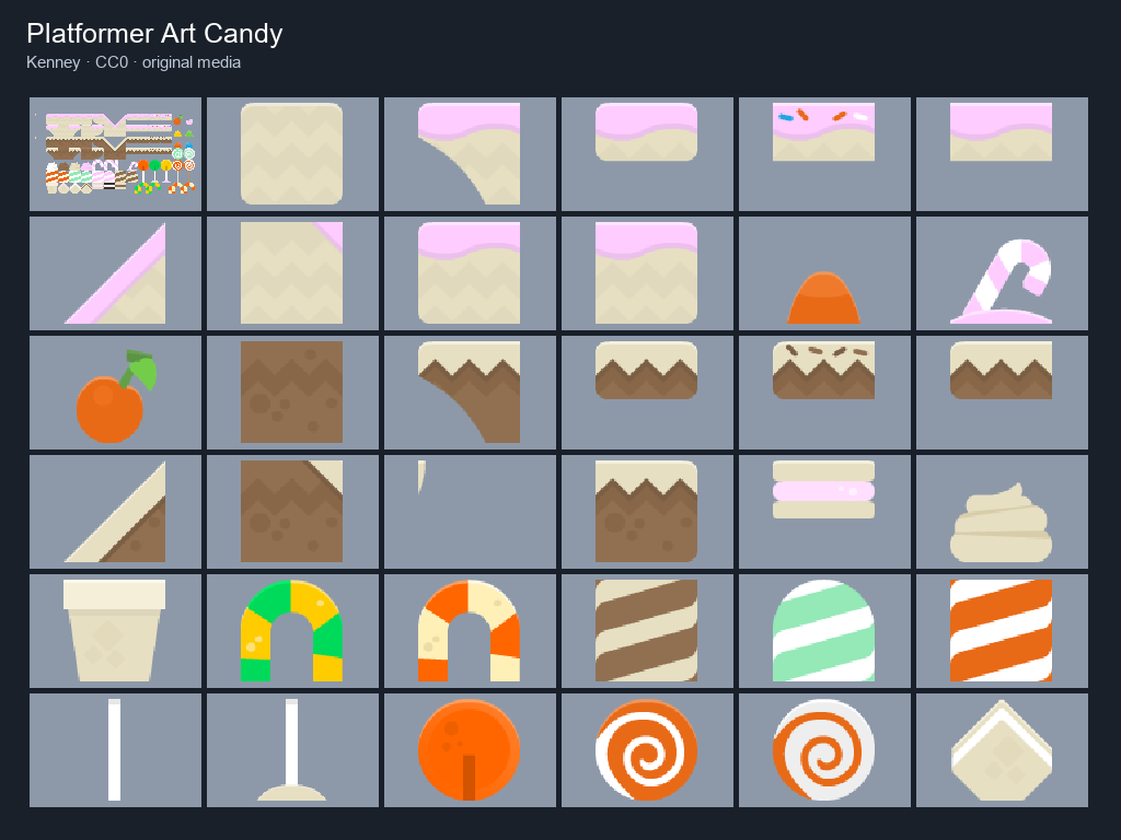 Preview of Platformer Art Candy