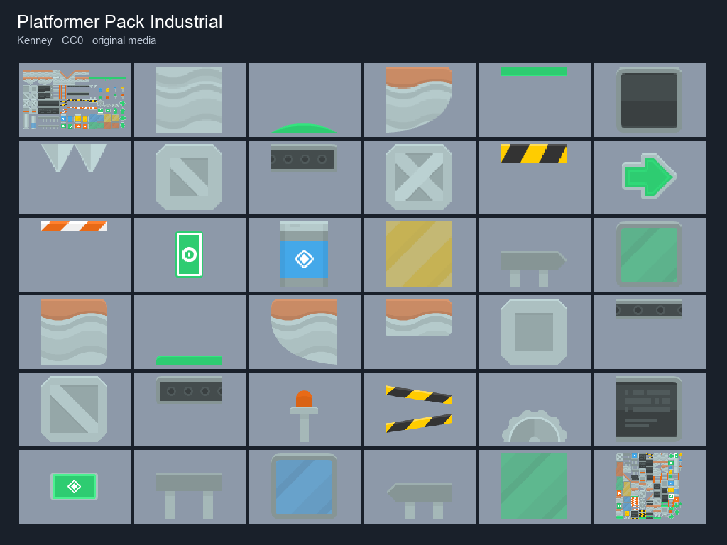 Preview of Platformer Pack Industrial
