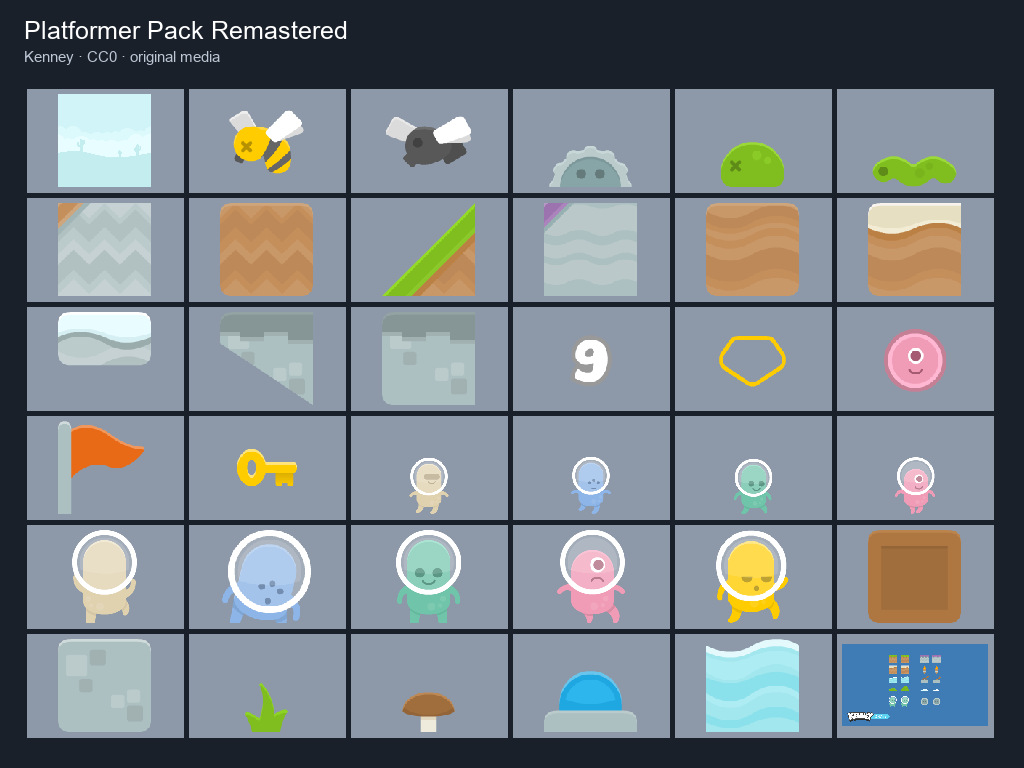 Preview of Platformer Pack Remastered