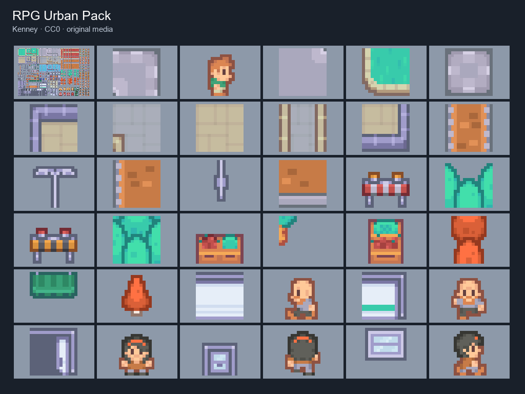 Preview of RPG Urban Pack