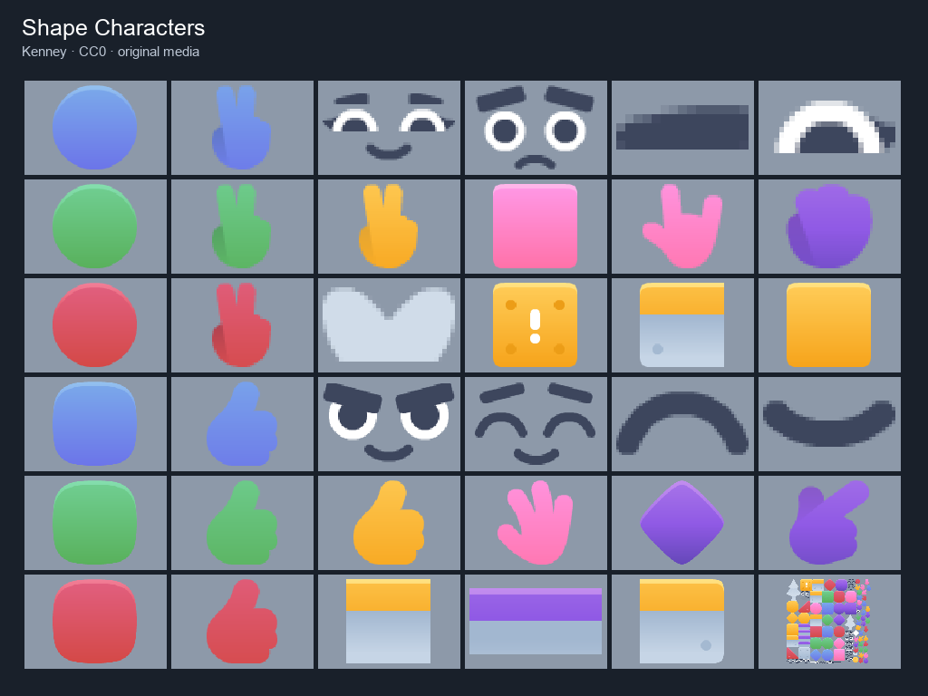 Preview of Shape Characters
