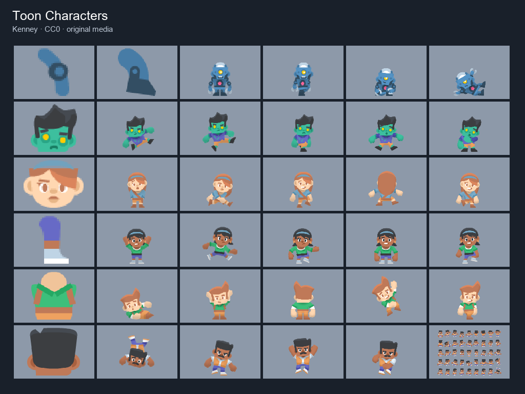 Preview of Toon Characters