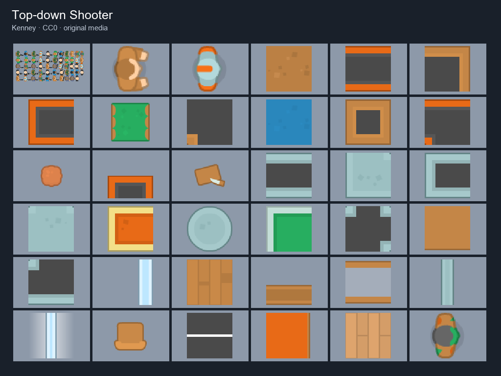 Preview of Top-down Shooter