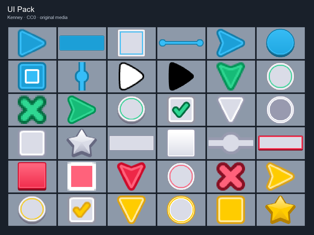 Preview of UI Pack