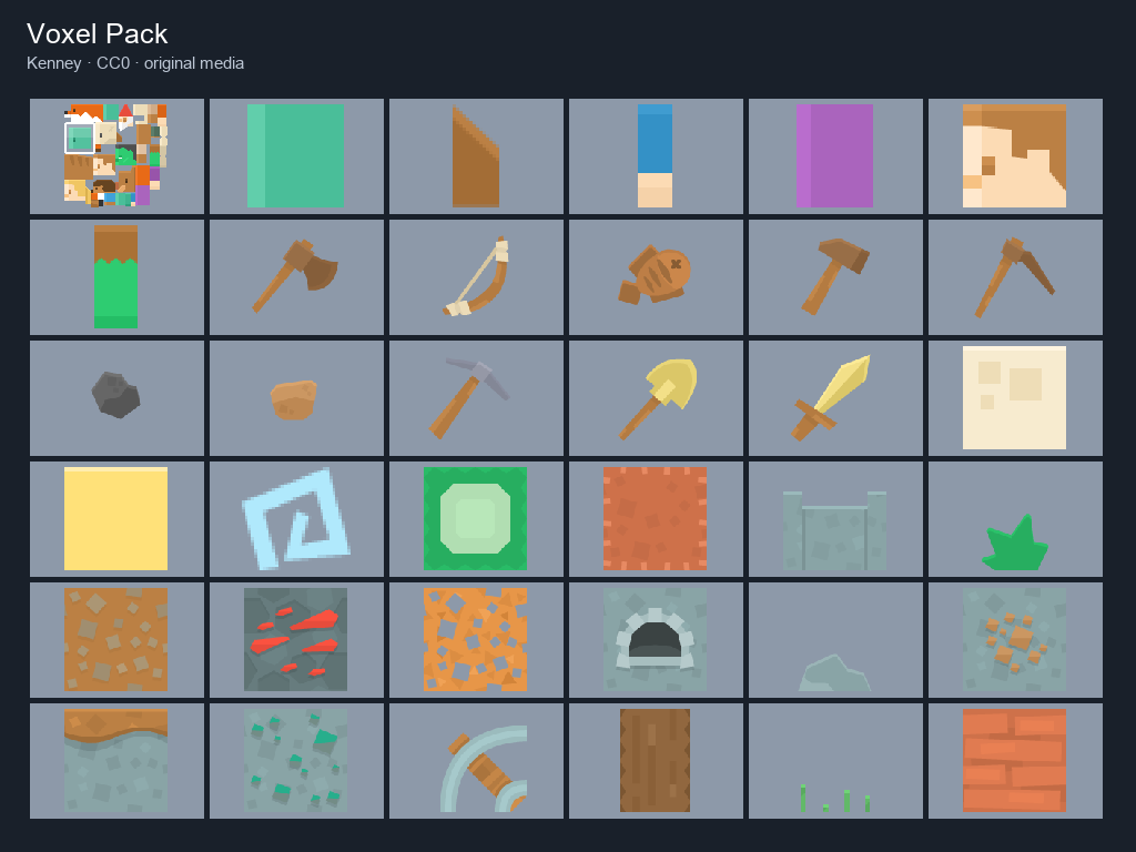 Preview of Voxel Pack