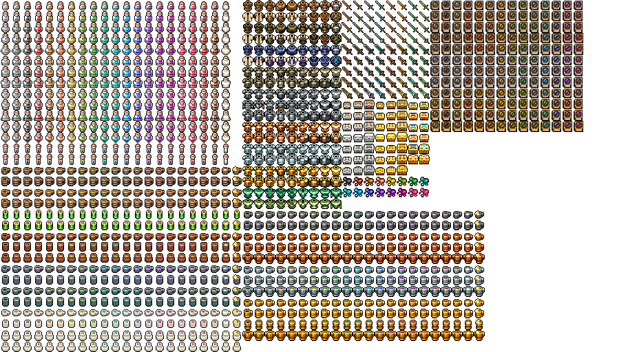 Preview of 16x16 Assorted RPG Icons