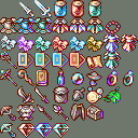 Preview of 16x16 RPG items