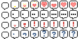 Preview of Animated emote bubbles