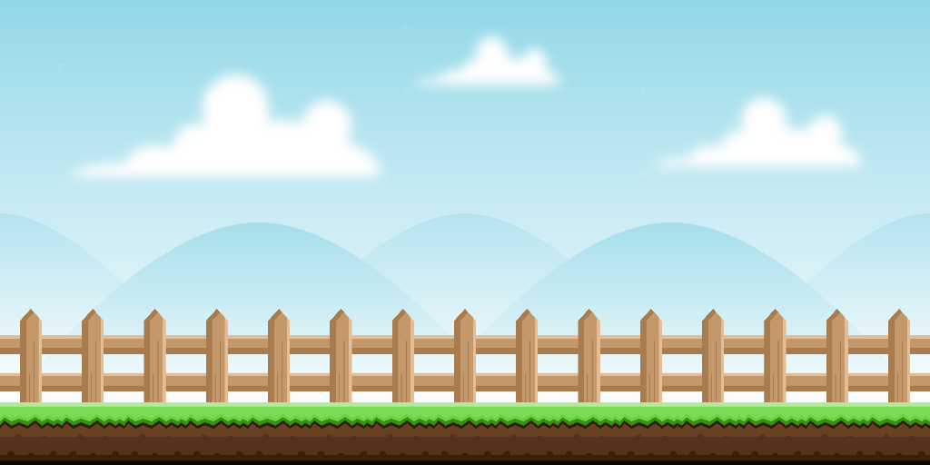Preview of Bevouliin Free Fence Game Background for Game Developers