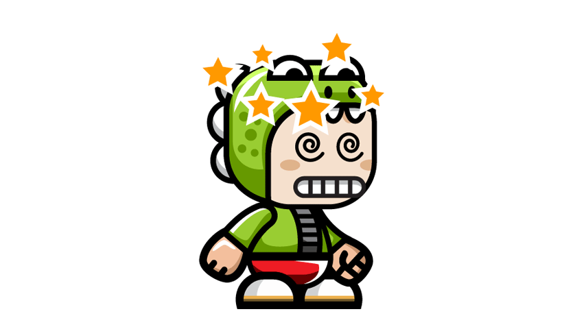 Preview of Bevouliin Free Game Sprites - Crocodile Mascot Running and Jumping Boy Game Character