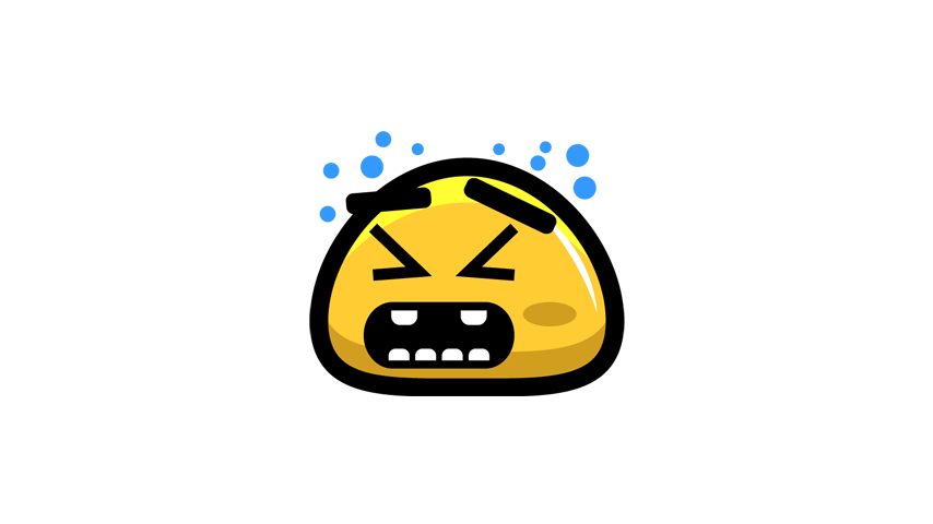 Preview of BEVOULIIN FREE ORANGE BUBBLE LAND MONSTER SPRITE SHEETS