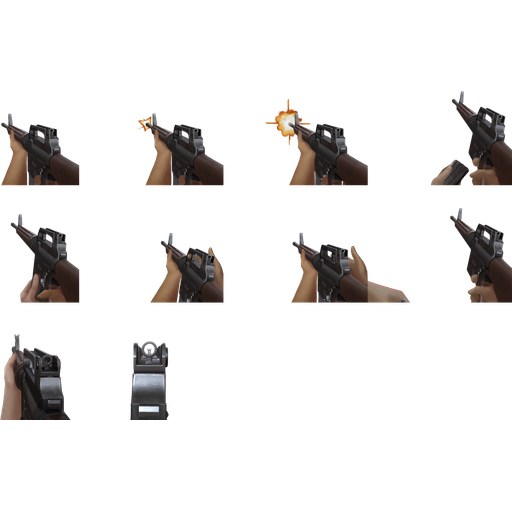 BRN-10 Sprite Sheet preview
