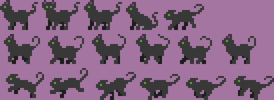 Preview of Cat sprites