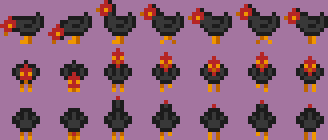 Preview of Chicken Sprites