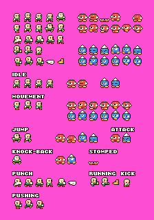 Preview of Classic hero and baddies pack