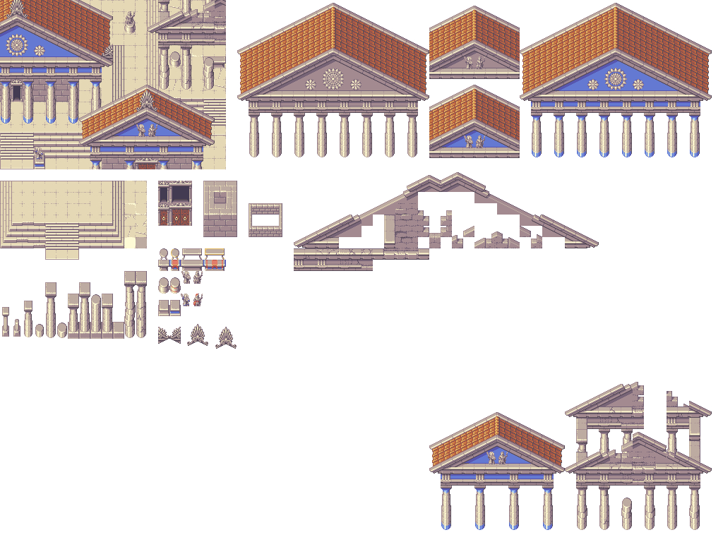 Preview of Classical Temple Tiles