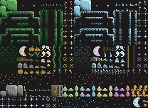Preview of Deep Night - 8x8 Platformer Assets
