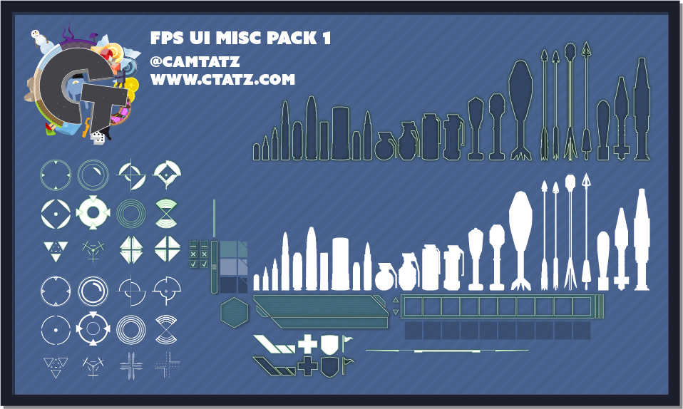 Preview of FPS UI MISC Pack 1 [CTATZ]