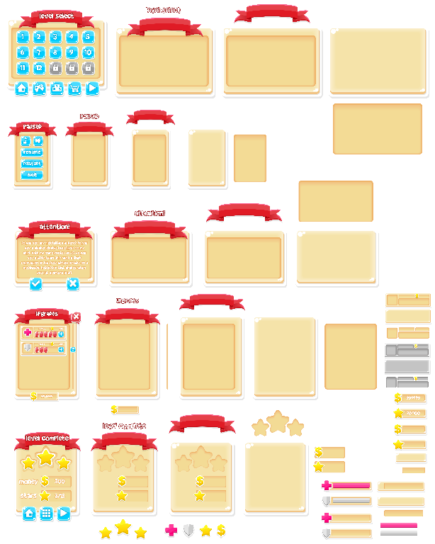 Preview of Free Game GUI