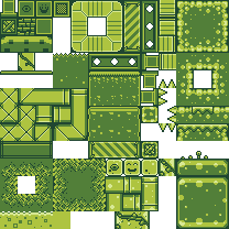 Game Boy Platformer Tileset & Character preview