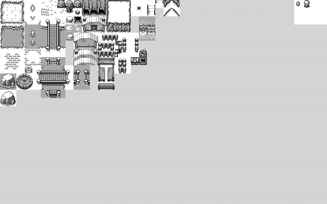 Preview of Gameboy Tileset
