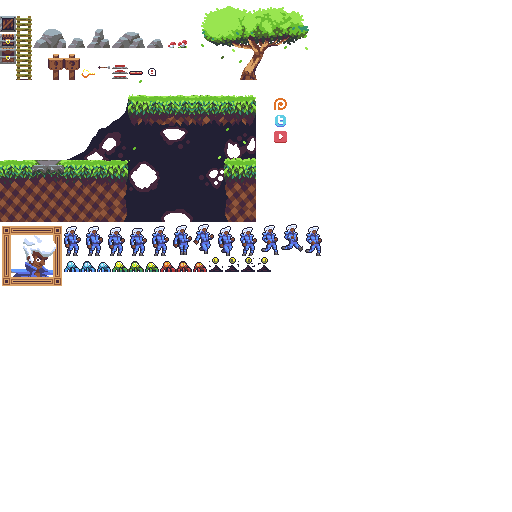 Preview of Generic Platformer Pack