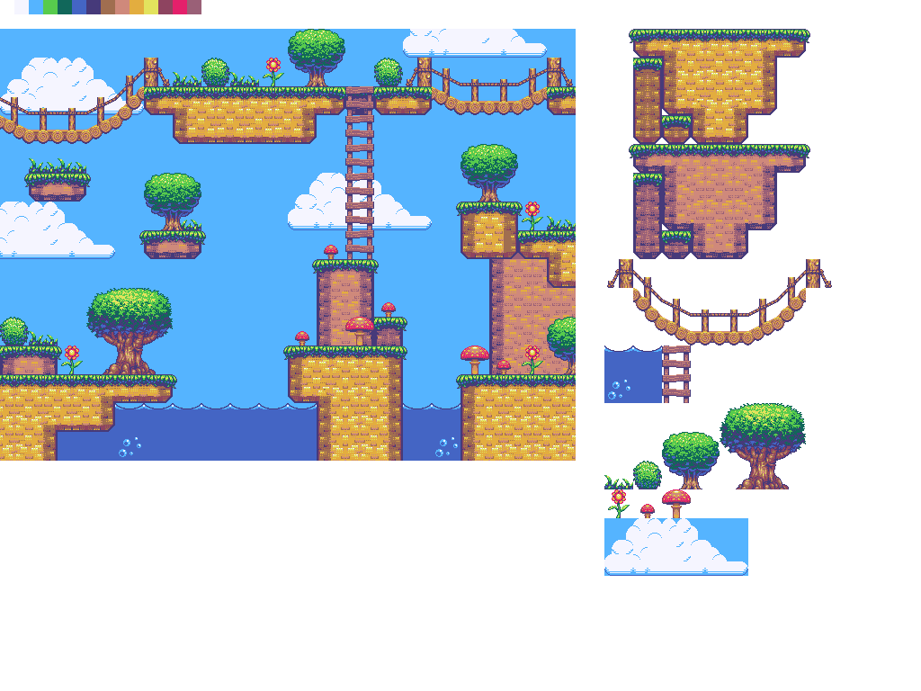 Preview of Generic Platformer Tiles