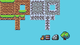 Preview of Generic Platformer Tileset (16x16) + Background