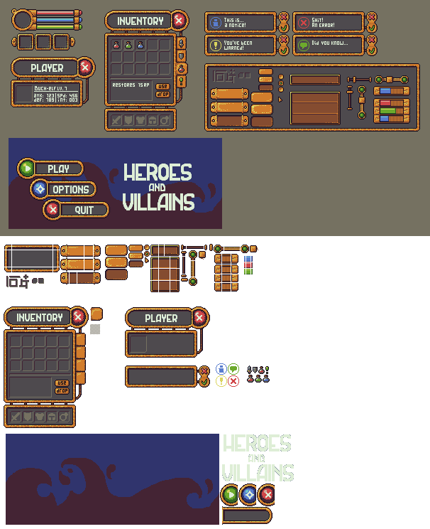 Preview of Golden UI