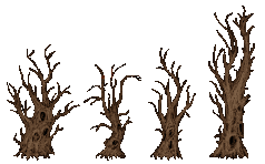 Preview of Haunted Forest Trees