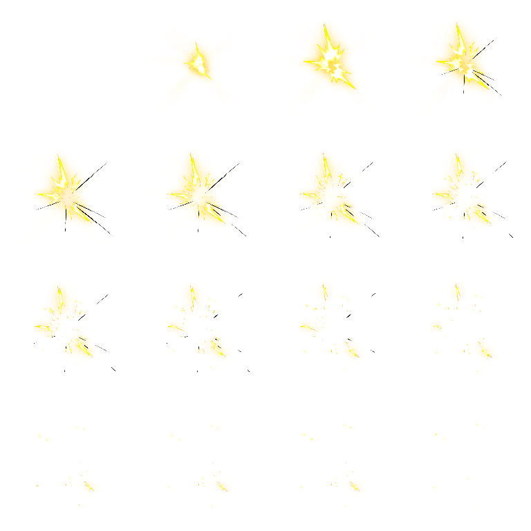 Preview of Hit Animation 2 | Frame by frame