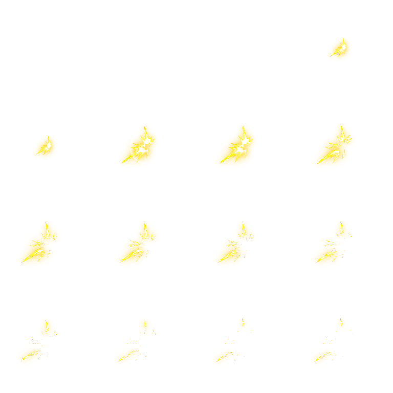 Preview of Hit Animation | Frame by frame