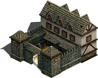 Preview of Medieval Barracks (Isometric 2.5D)