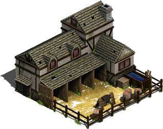 Preview of Medieval Stable (Isometric 2.5D)