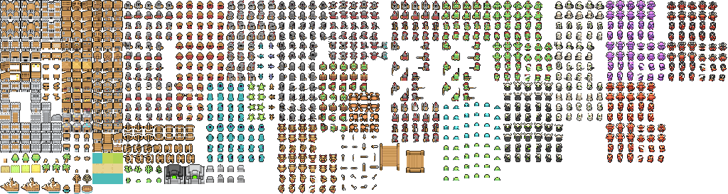 Preview of MiniWorld Sprites