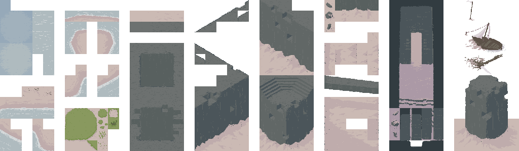 Preview of Mythical Ruins Tileset