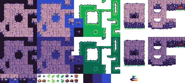 Preview of Outdoor 32x32 tileset