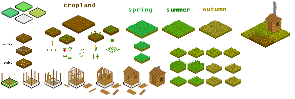 Preview of Pixel farm and shack