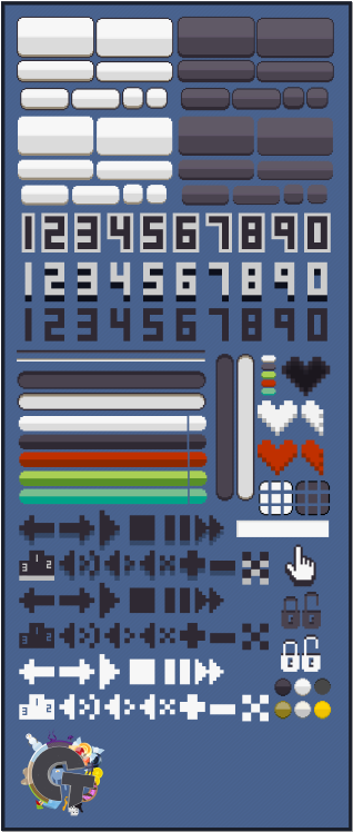 Preview of PixUI Asset Pack 1 [CTATZ]