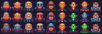 Preview of RPG portraits