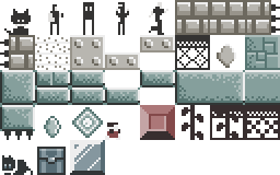 Preview of Simple duotone tileset