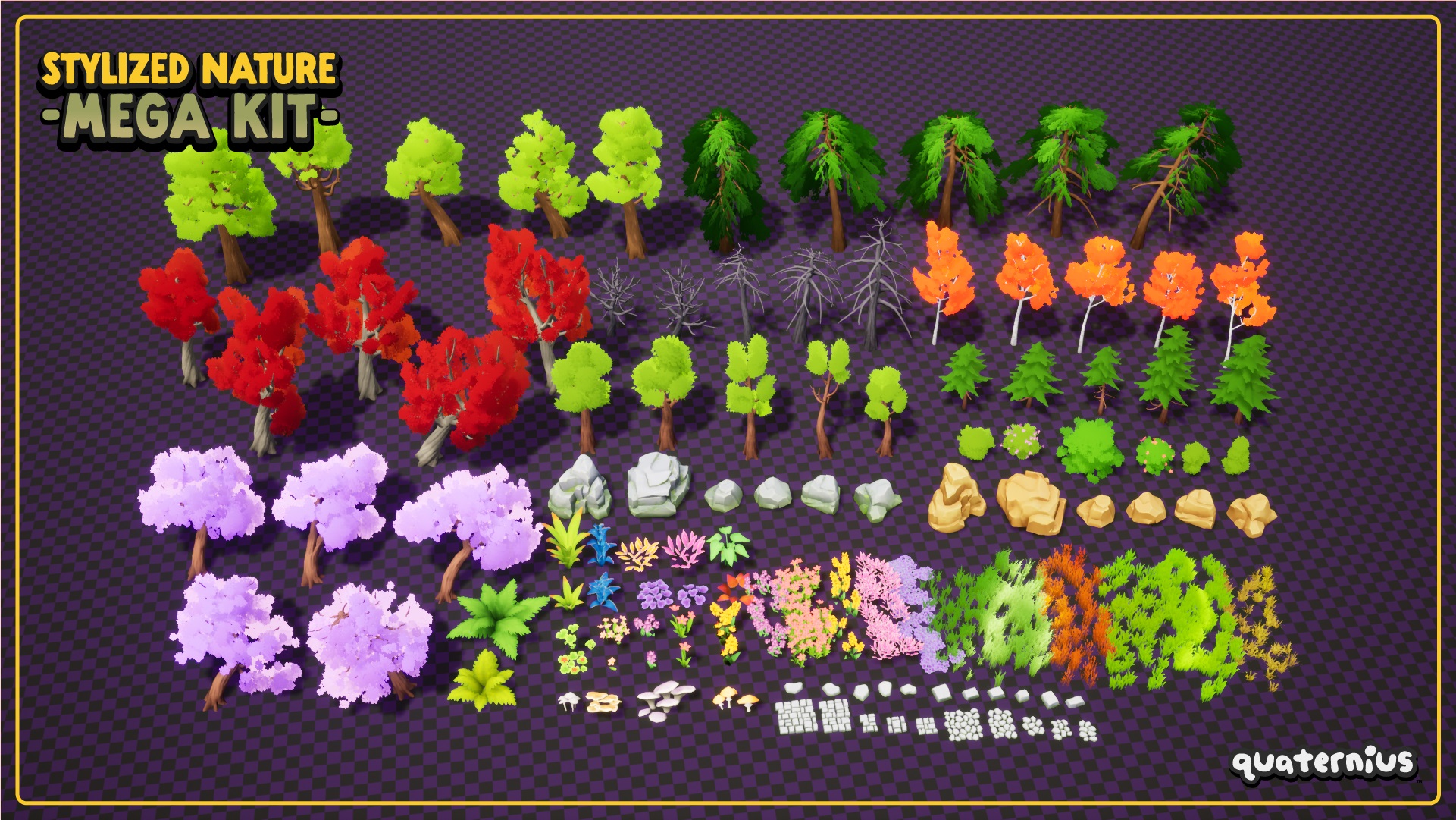 Stylized Nature MegaKit · Standard preview