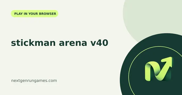 stickman arena v40 game cover
