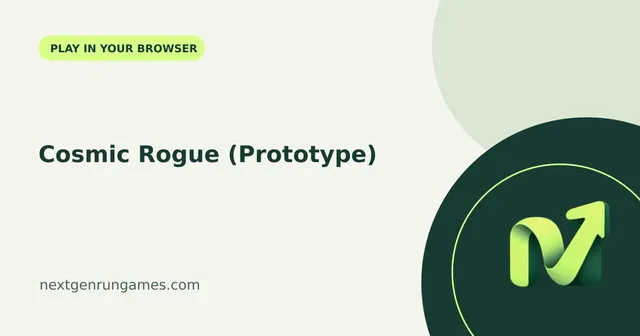 Cosmic Rogue (Prototype) — title card